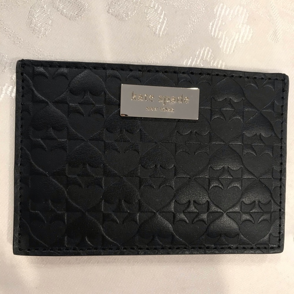 Kate Spade black card holder